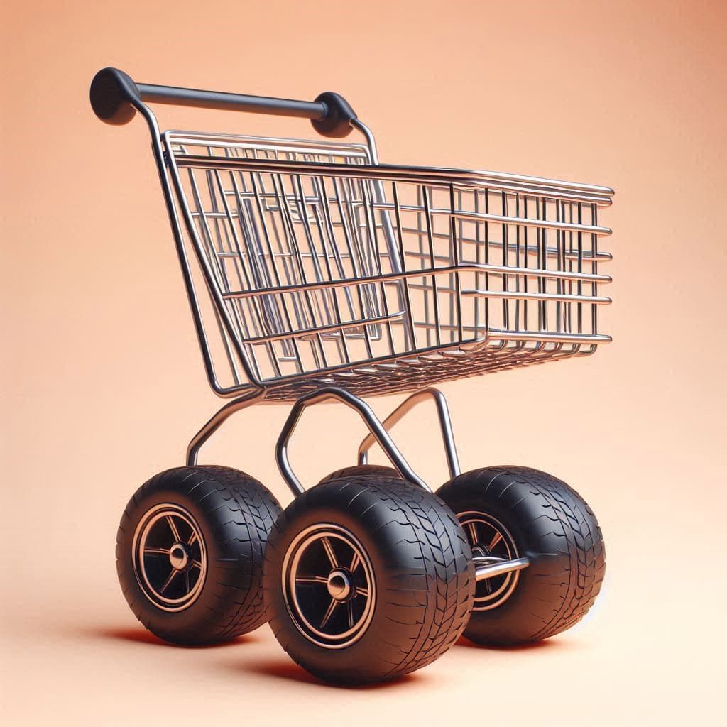  Shopping Trolley Surpasses Sports Cars as Most Expensive Vehicle in 2024