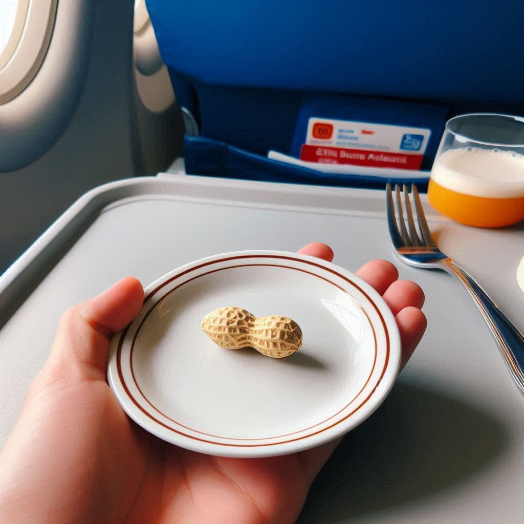 Lufthansa Introduces New Snack Policy in Fight Against Climate Change: One Peanut Per Passenger